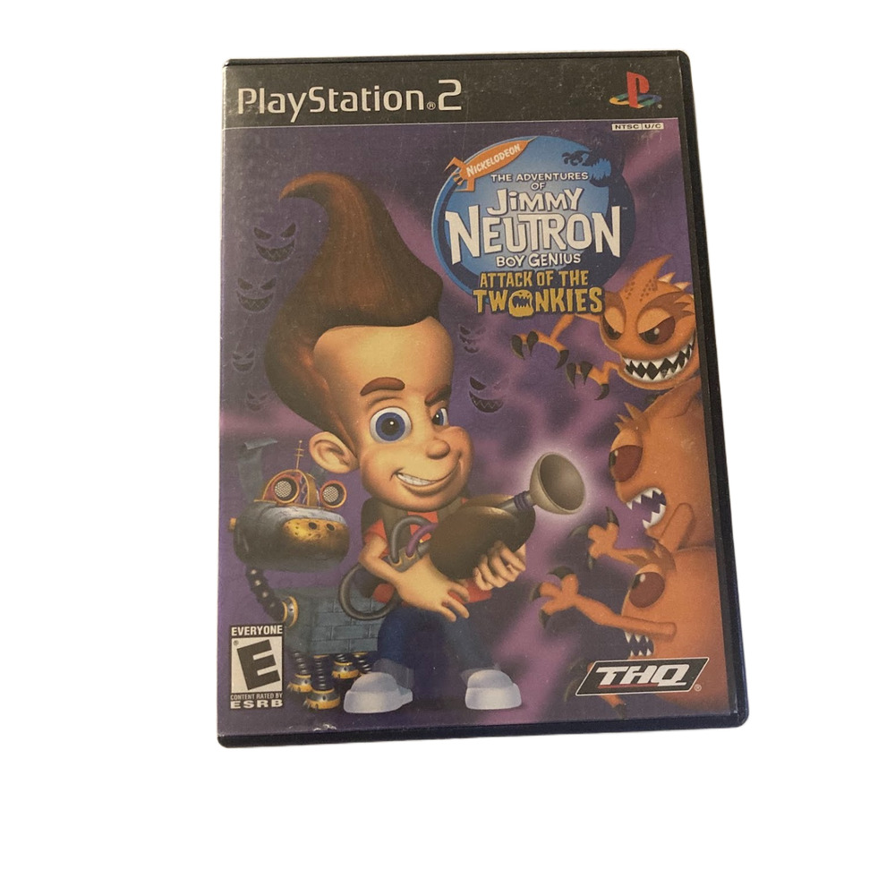 Jimmy Neutron: Attack of the Twonkies PS2 PlayStation 2 CIB
